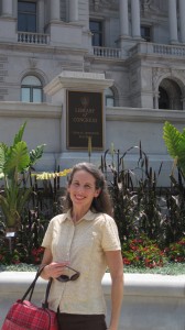 head shot of Eva Mitnick LA Public Library