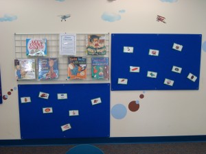 felt boards and books