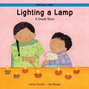 book cover of Lighting a Lamp by Jonny Zucker