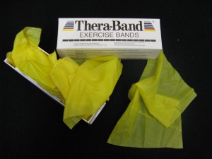 thera-bands exercise band box