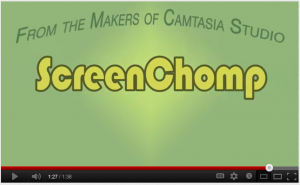 screenshot of screen chomp Youtube video