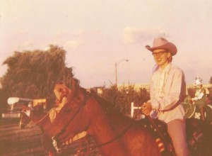 Mary horse back riding