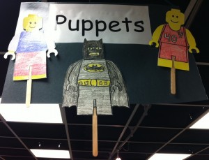 lego character puppets