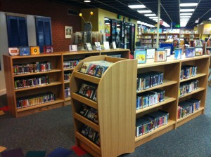 book shelves