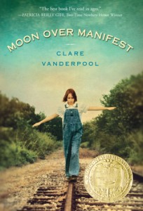book cover of Moon Over Manifest by Clare Vanderpool