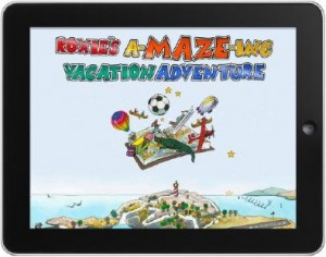 Roxie's A-Maze-ing Vacation Advetnures on an i-Pad