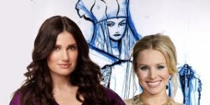 Idina Menzel and Kristin Bell