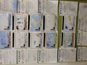 collection of hand drawn and written haikus