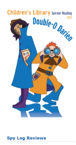 summer reading spy log reviews cover art
