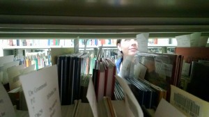 Callie Ann in the Stacks