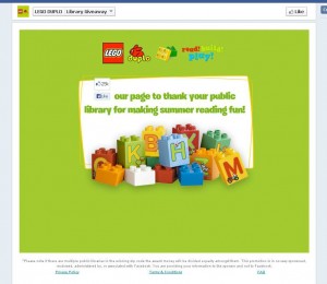 LEGO DUPLO Summer Reading Giveaway