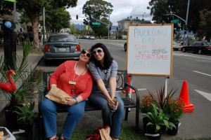OPL staff and ALSC members Helen Bloch and Amy Martin