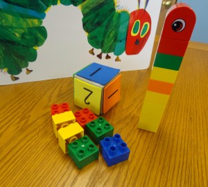 legos on a table