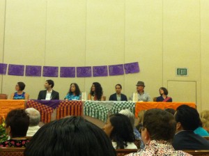 table with a group of panelists