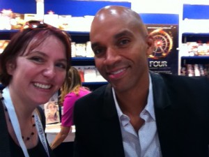 JoAnna Schofield, guest blogger, and author Kadir Nelson