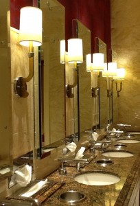 All that glitters at the Wynn - photo courtesy of the author