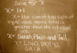 Solve for x
