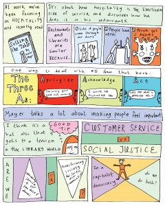 hospitality and social justice comic