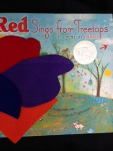 book cover of Red Sings from Treetops