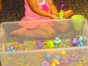 rubber ducks and big tub
