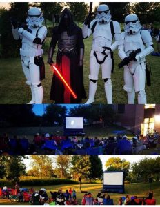 star wars movie night