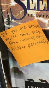 Photo of handwritten book review