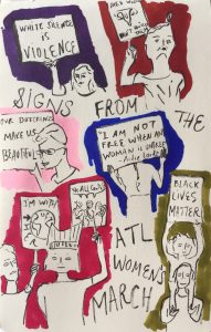 Women's march comic