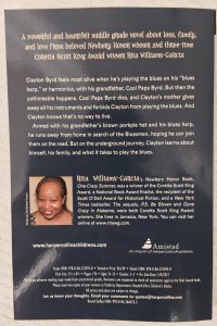 back of book by Rita Williams-Garcia