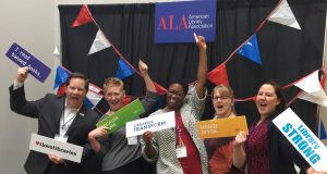 Photo of ALSC leaders at National Library Legislative Day in Washington D.C.