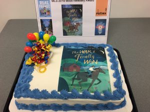 Mock Newbery Cake