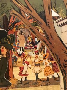 The City Park - a reproduction of a novelty book