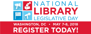 National Library Legislative Day 2018 Logo