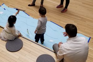 magnetic fishing game at the second Camp-In