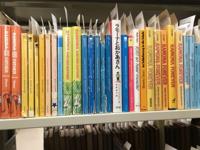 A selection of Beverly Cleary books