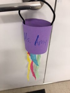 Construction paper windsock
