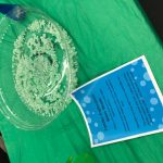 Lid and water beads