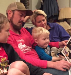 Family reads together
