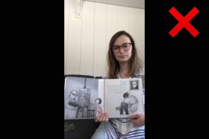 Illustrationof what it looks like if you film horizontally