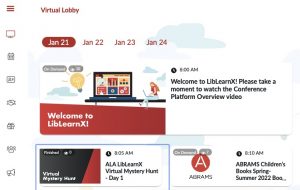 LLX slide showing the Virtual Mystery Hunt