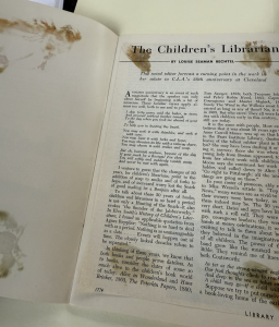 An article from 1950 about the "future children's librarian"