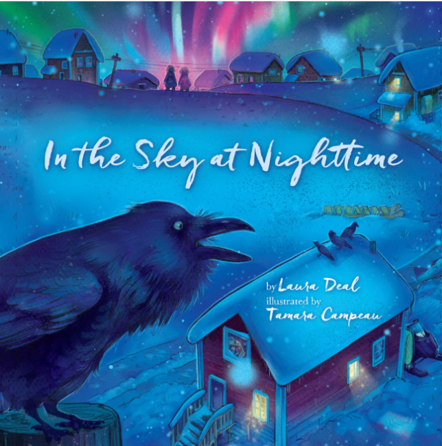 Book cover image In the Sky at Nighttime